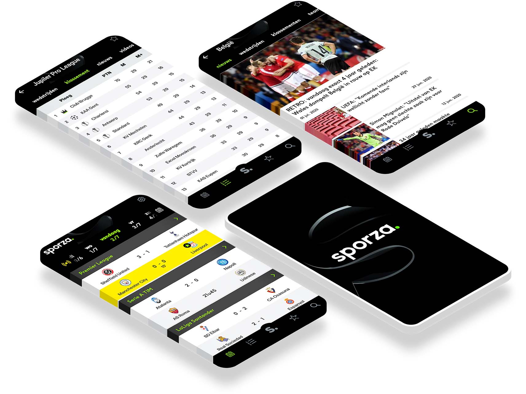 Sporza (Voetbal) App